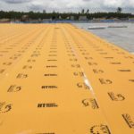 Concrete surface protection during construction