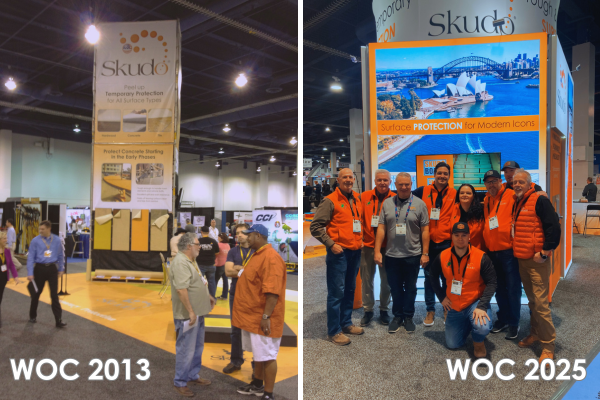 Skudo at World of Concrete 2013 and 2025